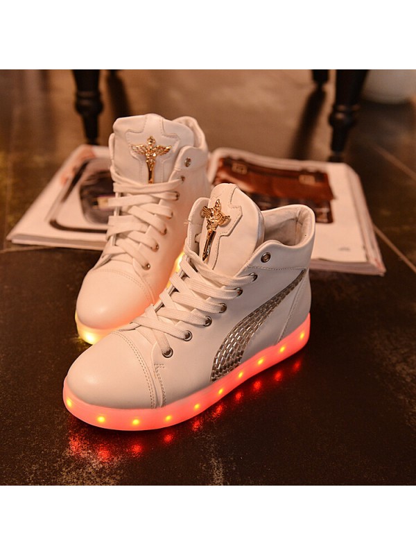 New Men and Women 7 colors USB Rechargeable Lighting Shoes